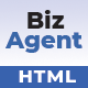 BizAgent - Creative Digital Agency Responsive HTML Template - ThemeForest Item for Sale