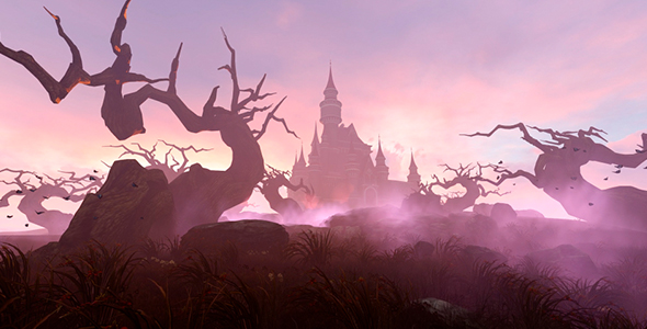 Fantastic Castle In A Fantastic Fog alt