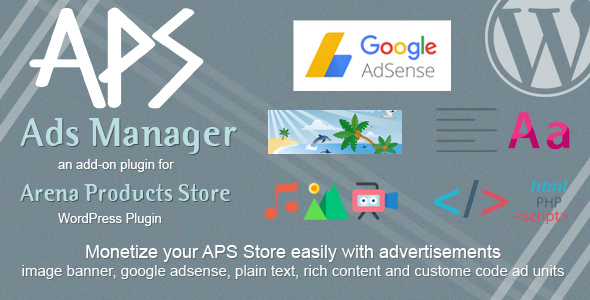 APS Ads Manager - Add-on for APS Products - WordPress Plugin