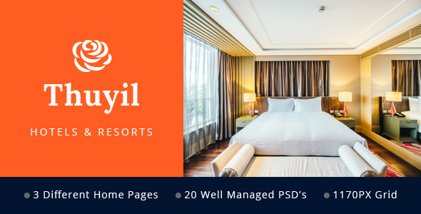 Thuyil - Hotel and Resort PSD web template