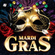 Mardi Gras Flyer Template - GraphicRiver Item for Sale