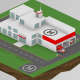 Isometric Fire Station - VideoHive Item for Sale