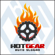 Hot Gear - Auto Fire Logo - GraphicRiver Item for Sale