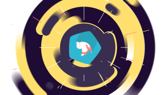 Flat Colorful Logo Animation alt