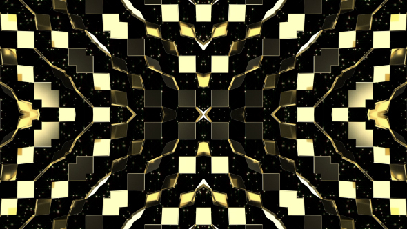 Golden Abstract Loop alt