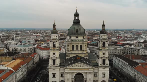 Budapest Cityscape and Dome of St