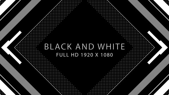 Black And White VJ Loops Background