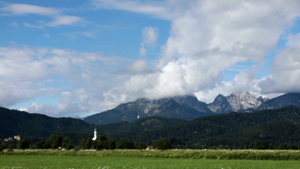 Forggensee and Schwangau, Germany, Bavaria
