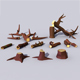 Low Poly Trunks & Stumps Pack - 3DOcean Item for Sale