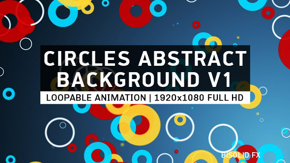 Circles Abstract Background V1