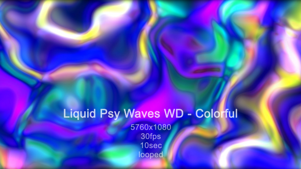Liquid Psy Waves WD - Colorful alt