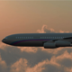 Airplane IL-96 Flying Above the Clouds in the Sky - VideoHive Item for Sale