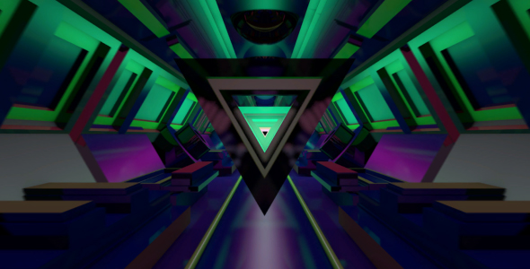 Tunnel VJ Loop Background