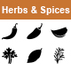 Herbs & Spices vector icons - GraphicRiver Item for Sale