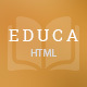 EDUCA | Multiconcept Education & Courses HTML Template - ThemeForest Item for Sale