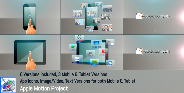 Mobile-Tablet Apps Promo - Apple Motion