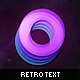 Retro Text Effect - GraphicRiver Item for Sale