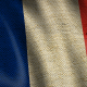 Burlap Flag of France - VideoHive Item for Sale