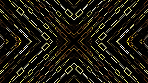 3D Golden Chains alt