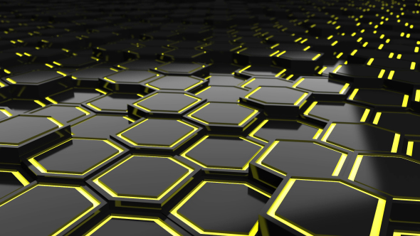 Hexagons Background Loop alt
