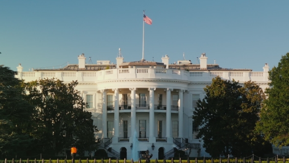 White House Building in Washington, DC, USA