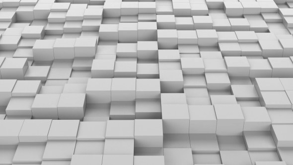 White Cubes Background Loopable alt