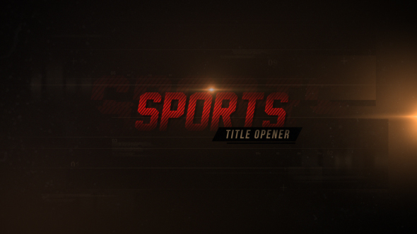 Sports Opener - Extreme Sports Action Glitch Intro