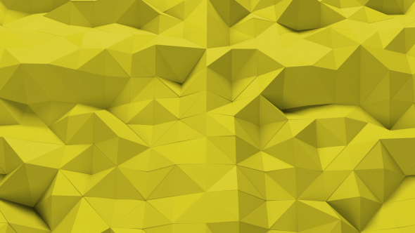 Yellow Polygonal Geometric Loop alt