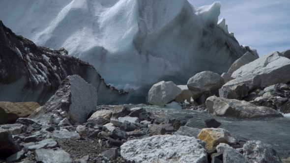 The Khumbu Glacier