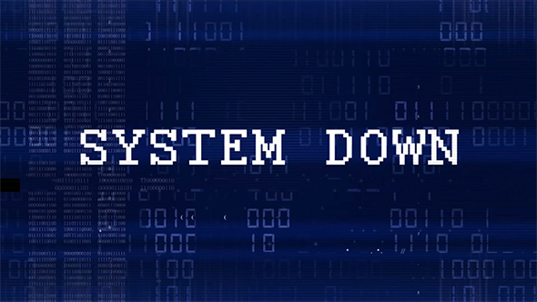 Glitch Digital Code - System Down