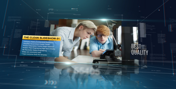 The Clean Slideshow alt