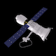 Satelite with Astronaut - 3DOcean Item for Sale