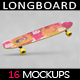 Longboard Mockup - GraphicRiver Item for Sale