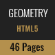 Geometry — Multipurpose HTML5 Template - ThemeForest Item for Sale