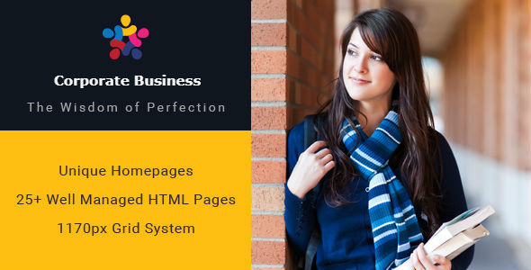 Corporate Business Multipurpose HTML Template