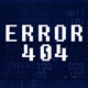 4K Glitch Digital Code - Error 404 - VideoHive Item for Sale