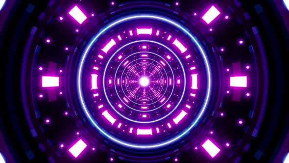 Flashing Purple Lamp Tunnel alt