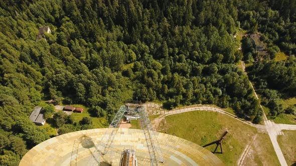 Astronomical Observatory in the Forest