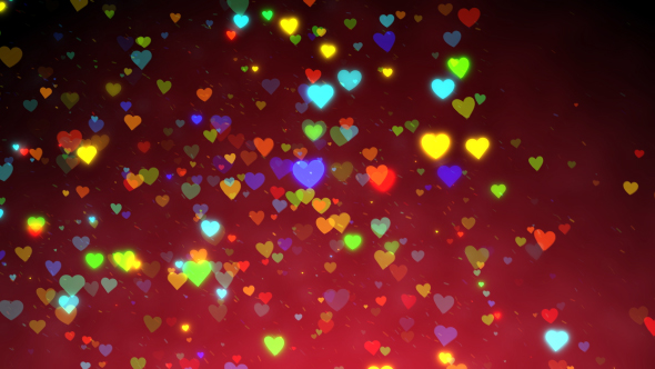 Hearts Colorful