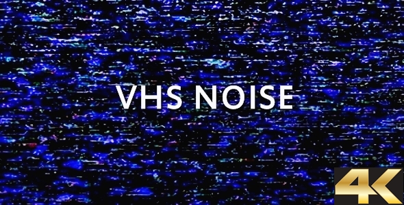 VHS Noise 4K alt