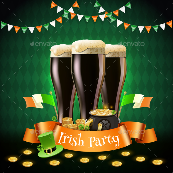 Saint Patricks Irish Party Composition