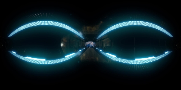 International Space Station Orbiting Earth in Virtual Reality alt