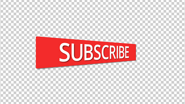 Subscription Button With Alpha Channel