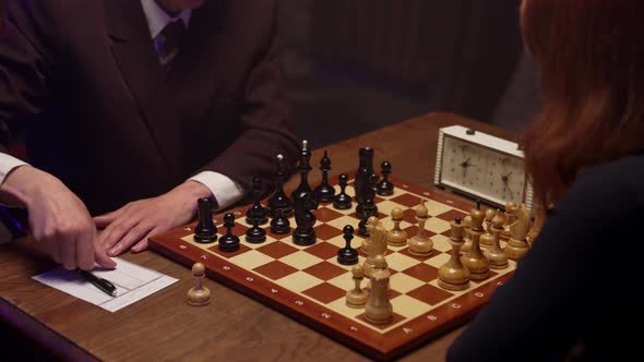 Beautiful Chess Game