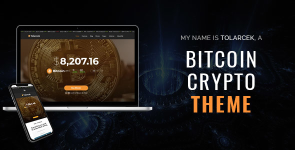 Tolarcek - A Bitcoin & CryptoCurrency WordPress Blog Theme