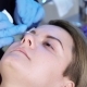 Beautician, Specialist of Permanent Make-up Is Wipes Out the Remains of Local Anesthesia Before the - VideoHive Item for Sale
