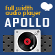 Apollo - Sticky Full Width HTML5 Audio Player for WPBakery Page Builder - CodeCanyon Item for Sale