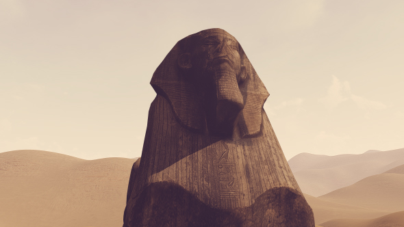 Sphinx and Desert