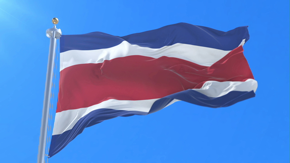 Costa Rica Flag