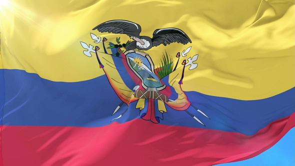 Flag of the Republic of Ecuador